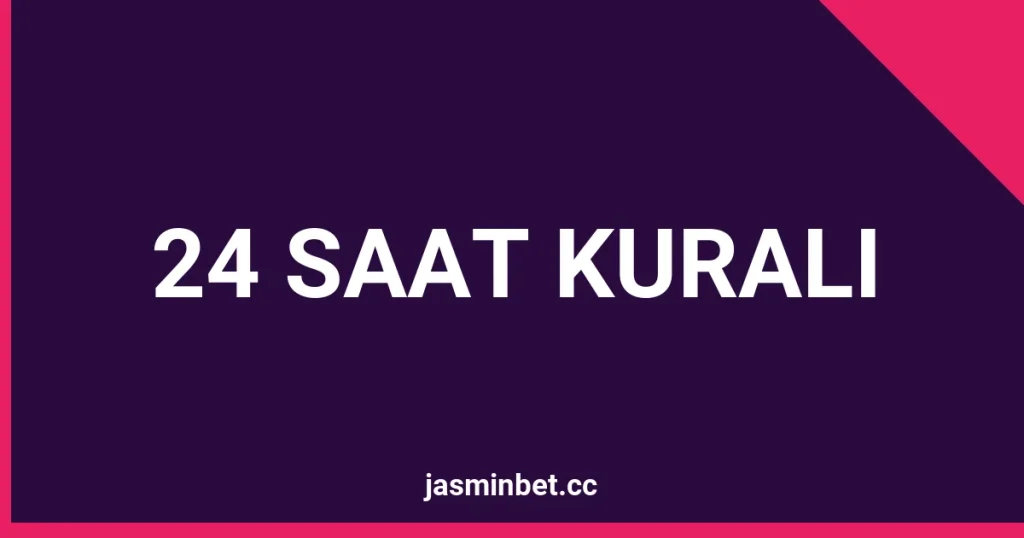 Jasminbet'te Aynı Gün İçinde 2 Çekim Talebi Reddedildi: 24 Saat Kuralı