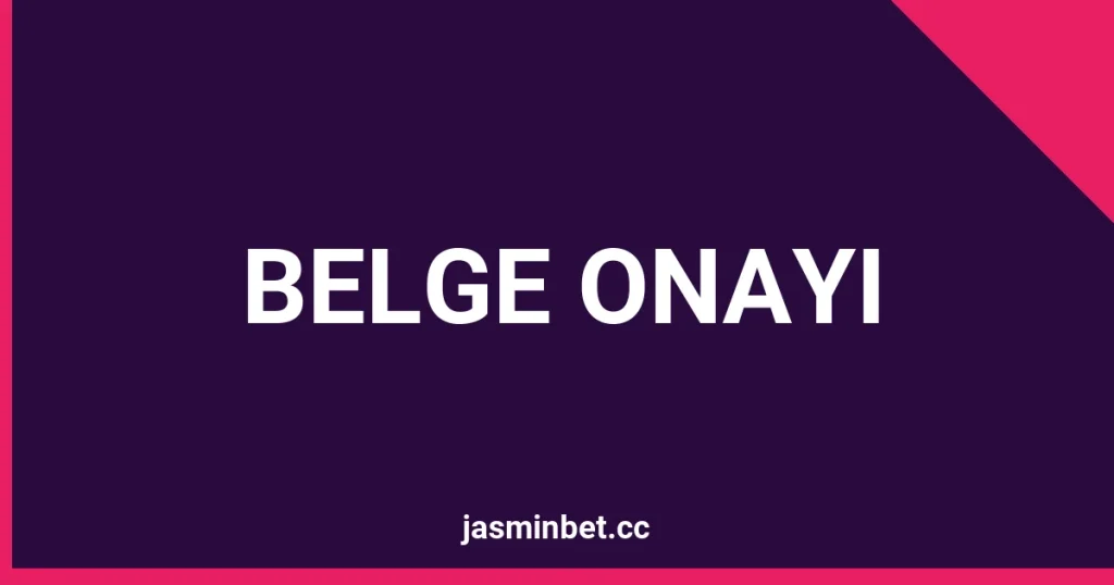 Jasminbet Hesabımdaki "Belge Onayı Bekliyor" 3 Gündür Geçmiyor: Yaptıklarım